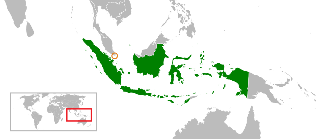 Peta Kerjasama Bilateral Indonesia dengan Singapura