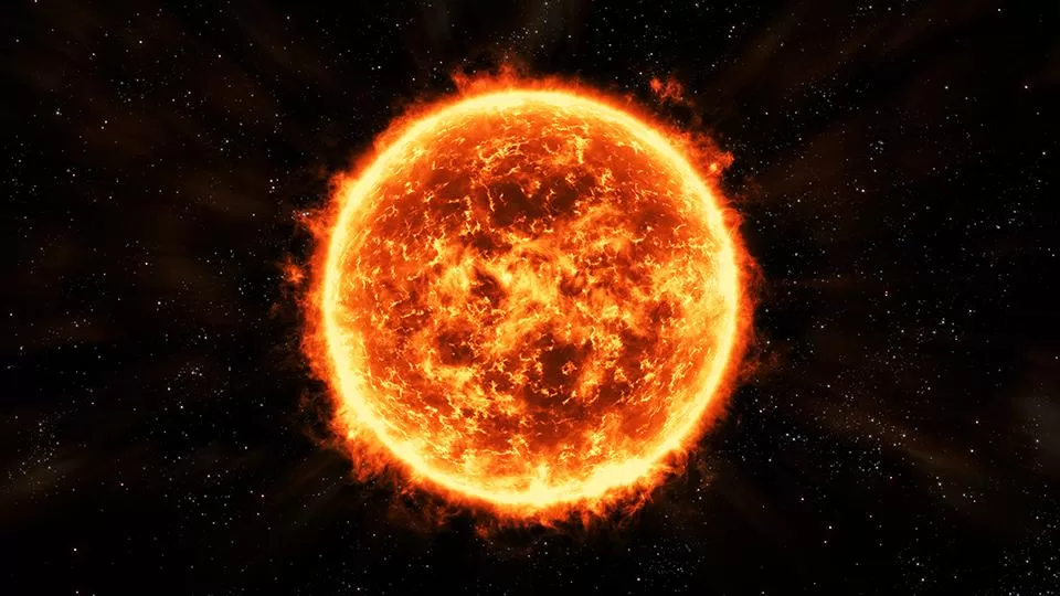 Gambar Matahari Sebagai Pusat Sistem Tata Surya