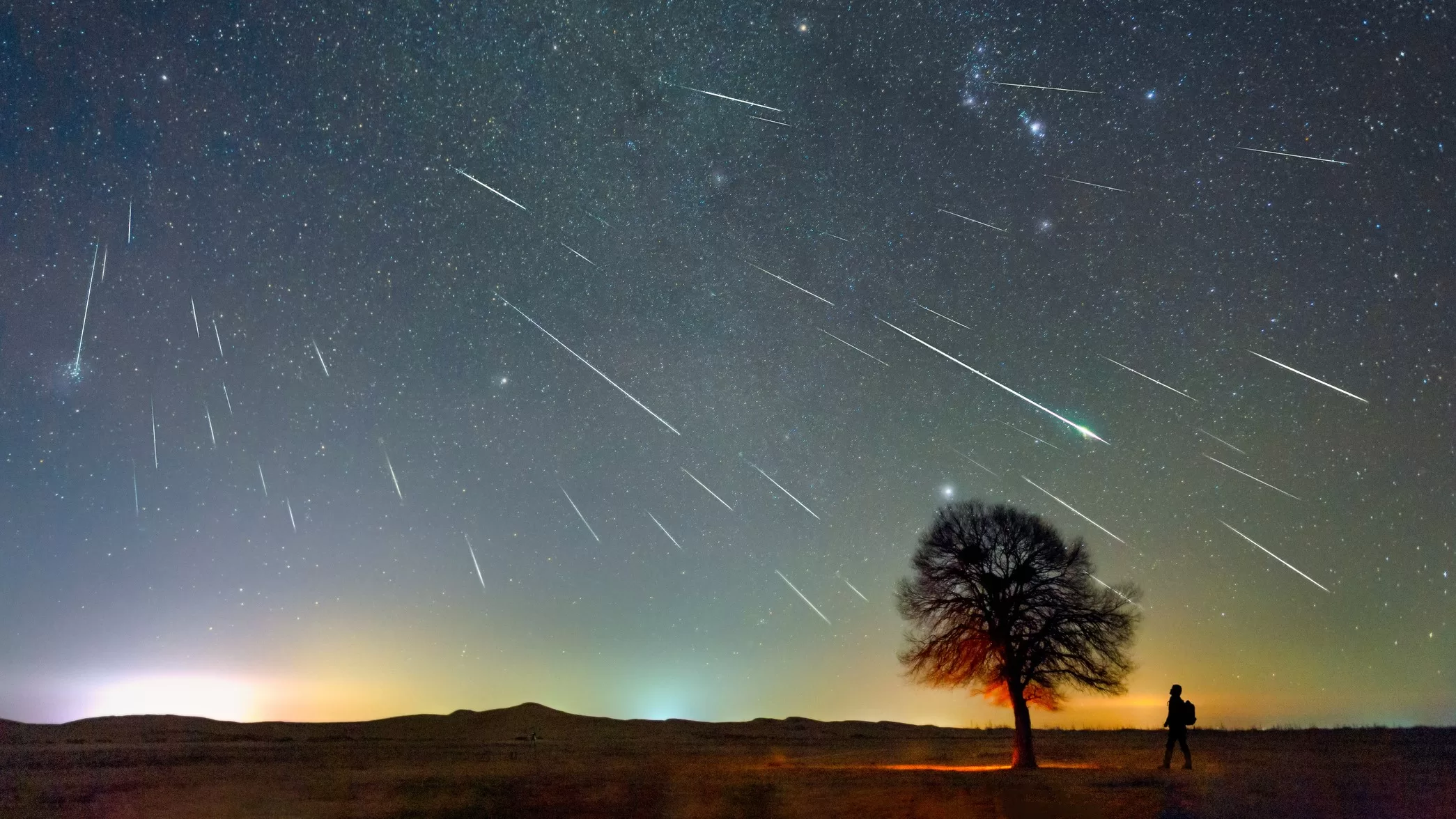 Gambar Meteor Shower