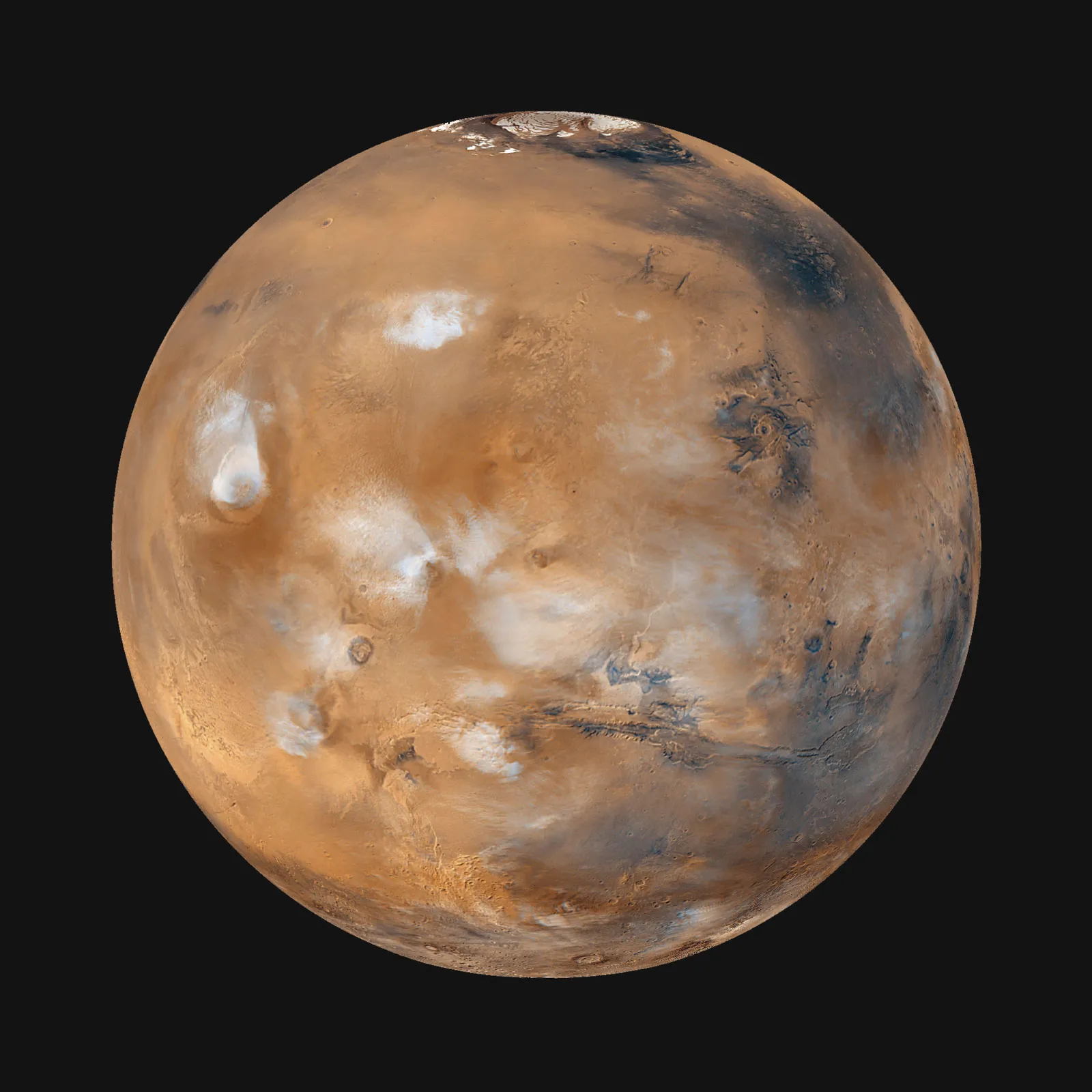 Gambar Planet Mars dalam Sistem Tata Surya
