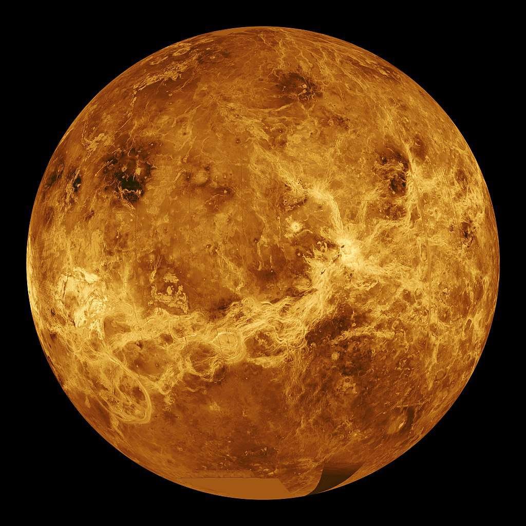 Gambar Planet Venus dalam Sistem Tata Surya