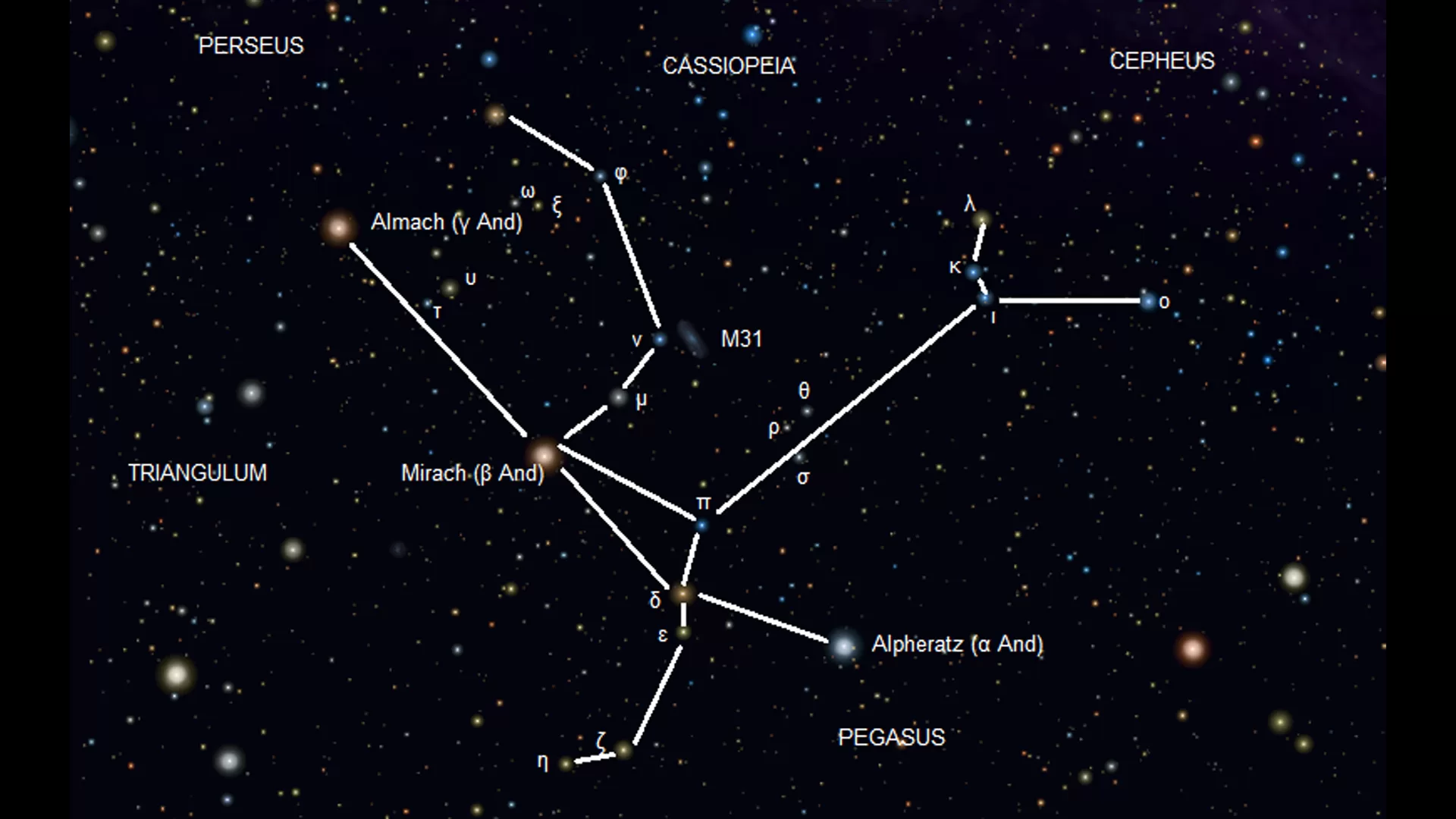Rasi Bintang Andromeda