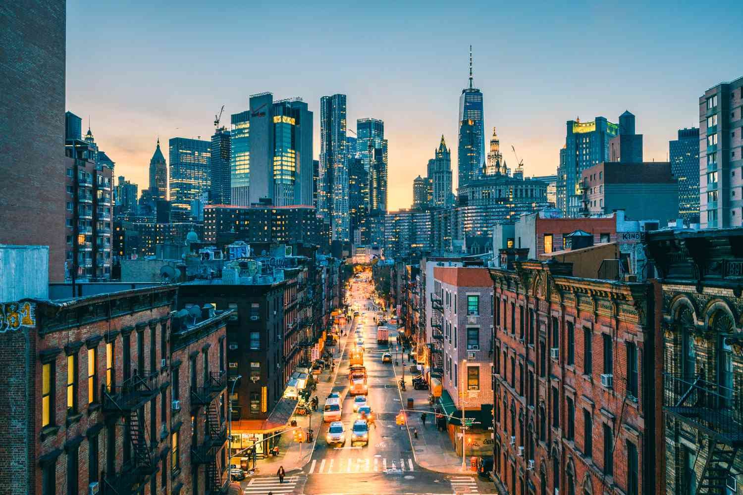 Pola Ruang Linier Kota New York
